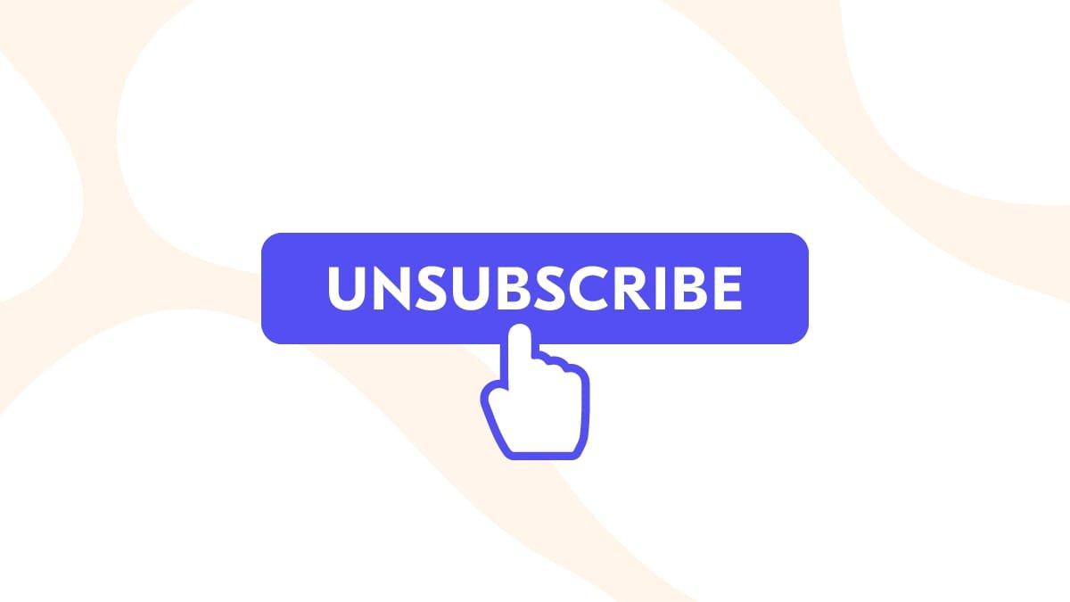 Wondering How to Unsubscribe from My YouTube Channel?