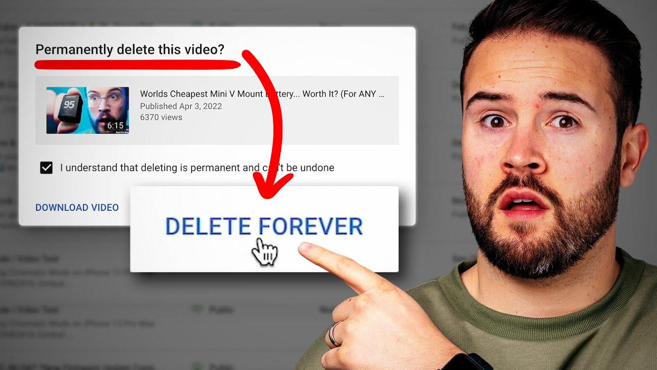 Bye-Bye Video: A Simple Guide to Deleting YouTube Clips