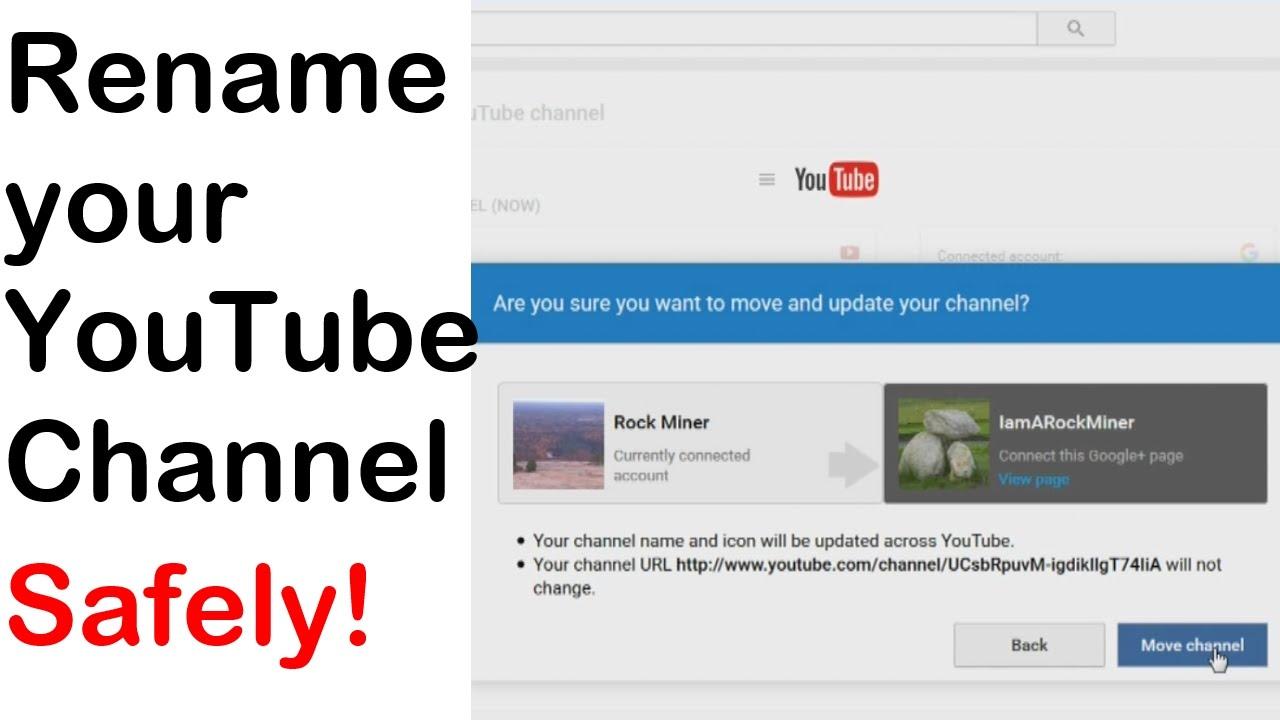 Making the Change: A Fun Guide to Renaming Your YouTube!