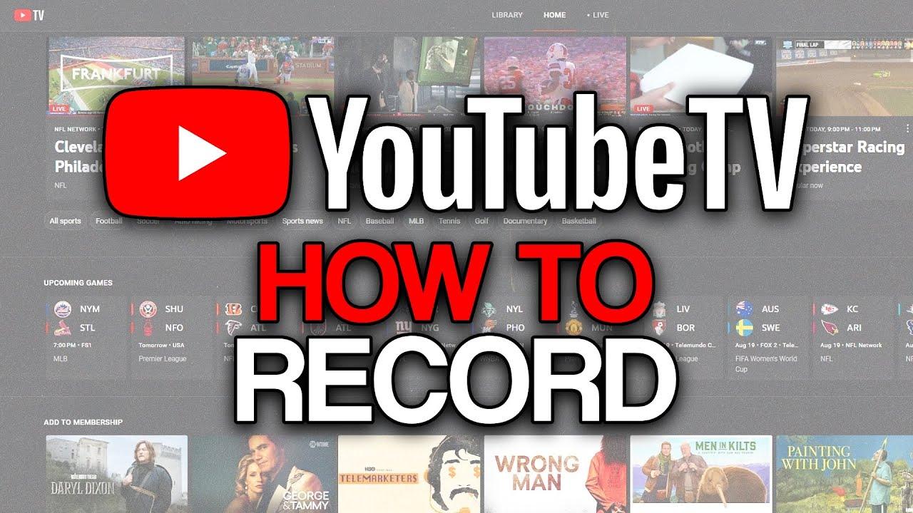 Understanding the Recording ⁣Feature on YouTube TV