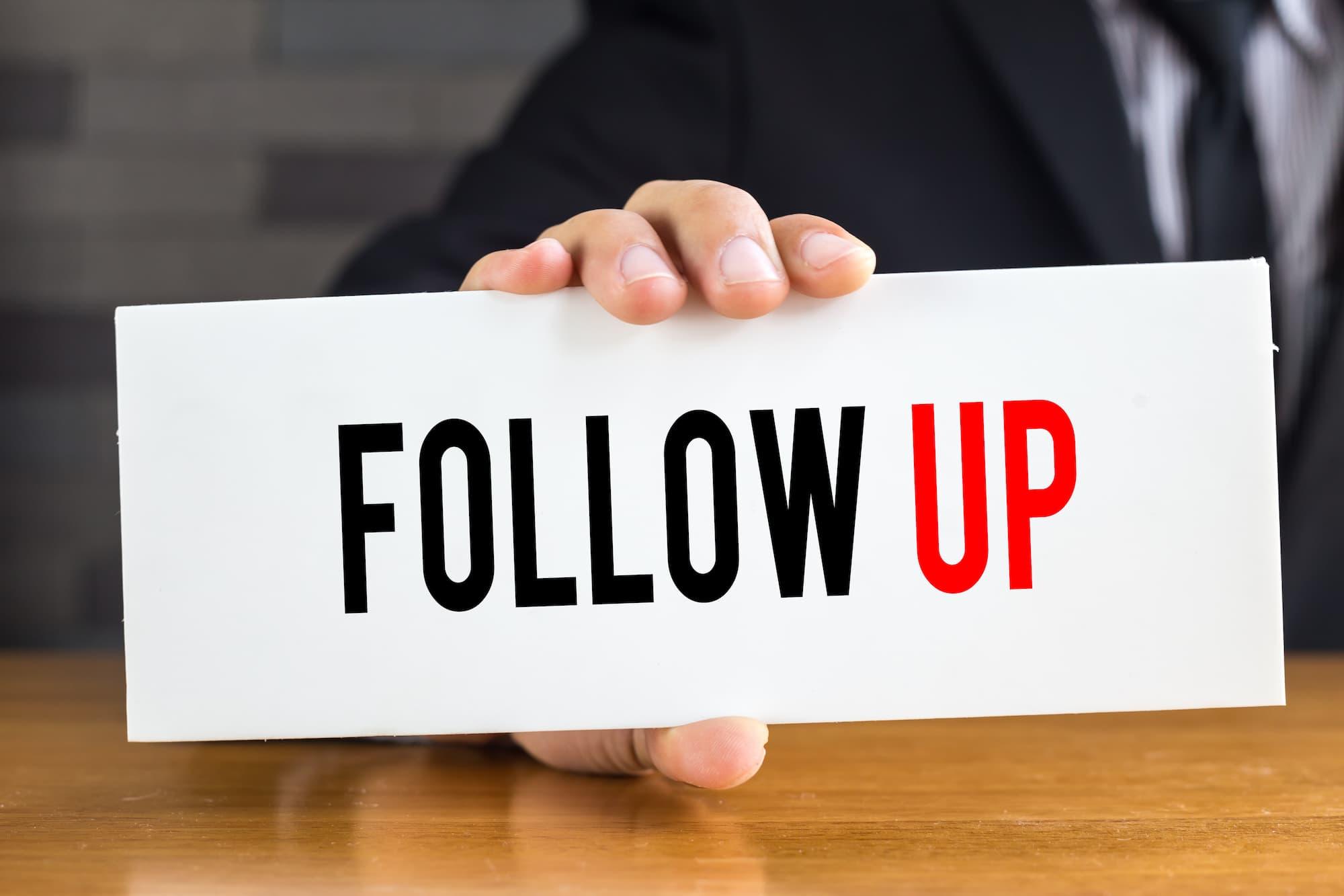 The Art of Follow-Up: Ensuring Success Through Collaboration